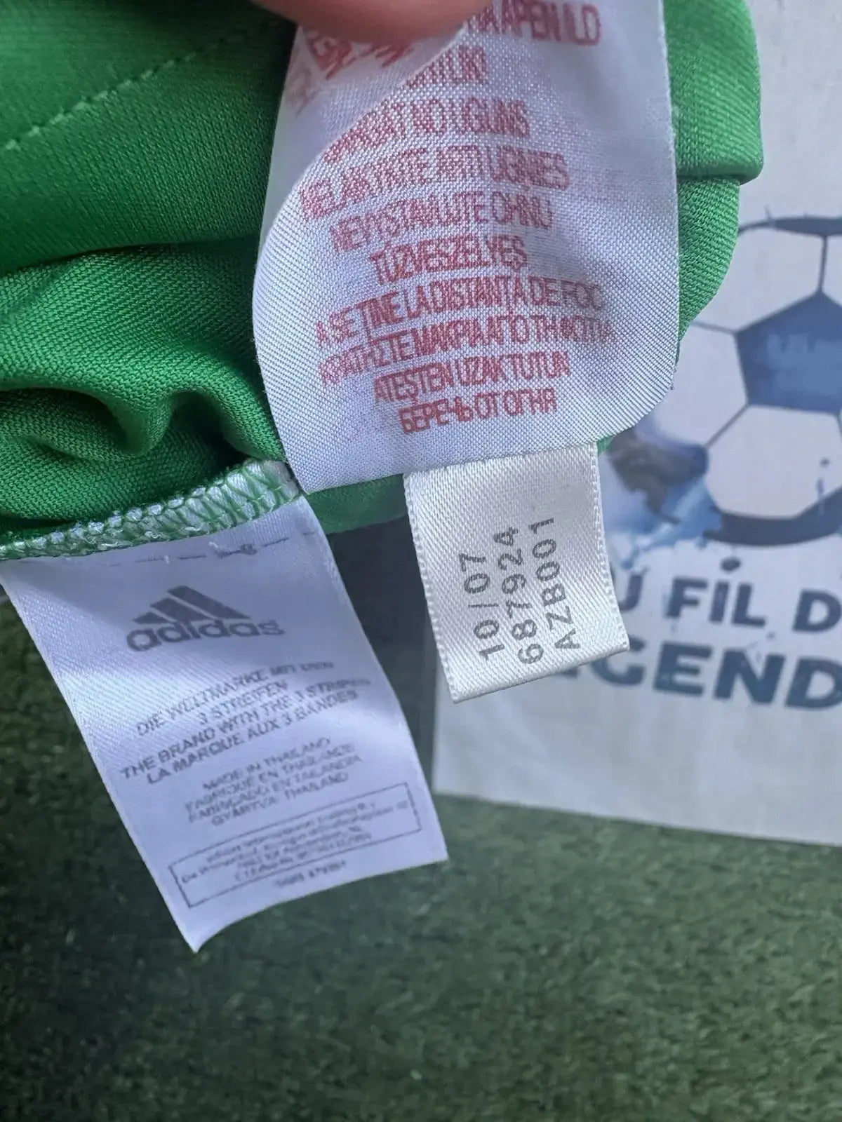 Maillot Asse Saint Etienne Vintage Au Fil Des Légendes adidas football shirt vintage