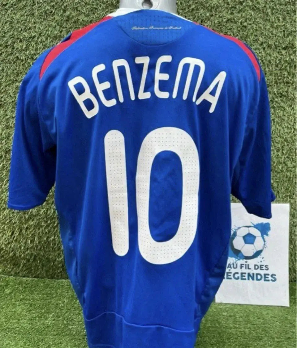 Maillot Benzema équipe de France Au Fil Des Légendes