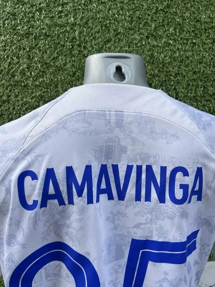 Maillot Camavinga équipe de France - Au Fil Des Légendes nike football real madrid
