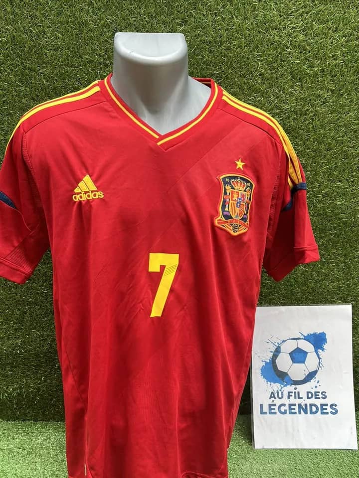 Maillot David Villa espagne Au Fil Des Légendes