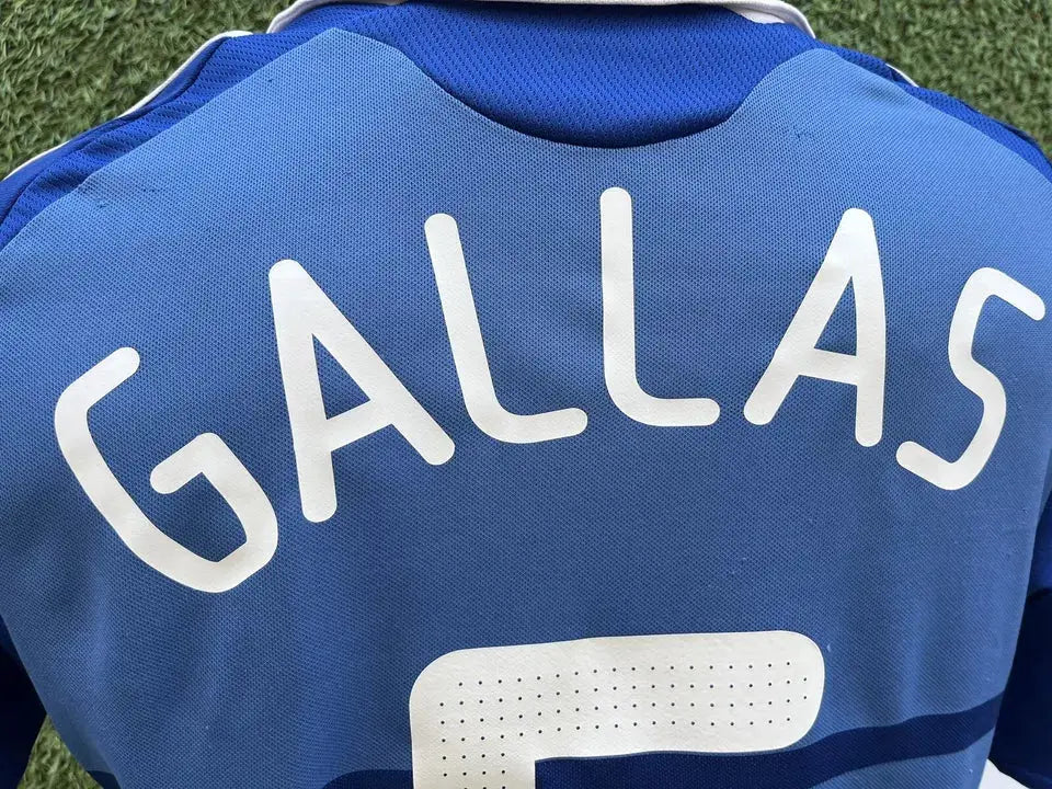 Maillot Gallas france - Au Fil Des Légendes adidas tee shirt football sport jersey