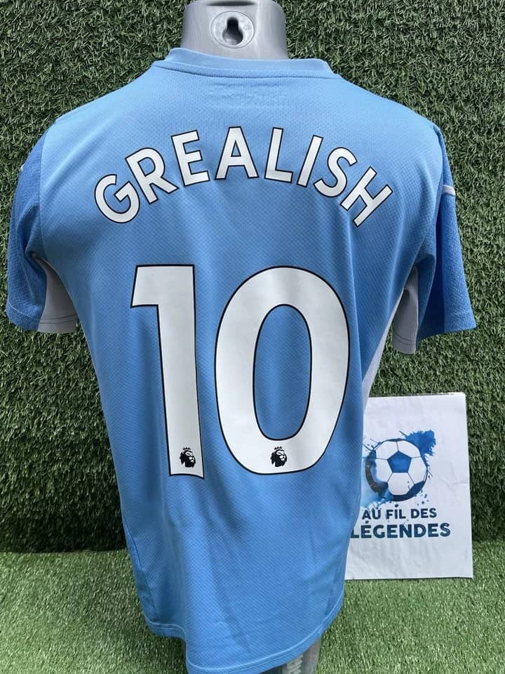 Maillot Grealish Manchester City Au Fil Des Légendes