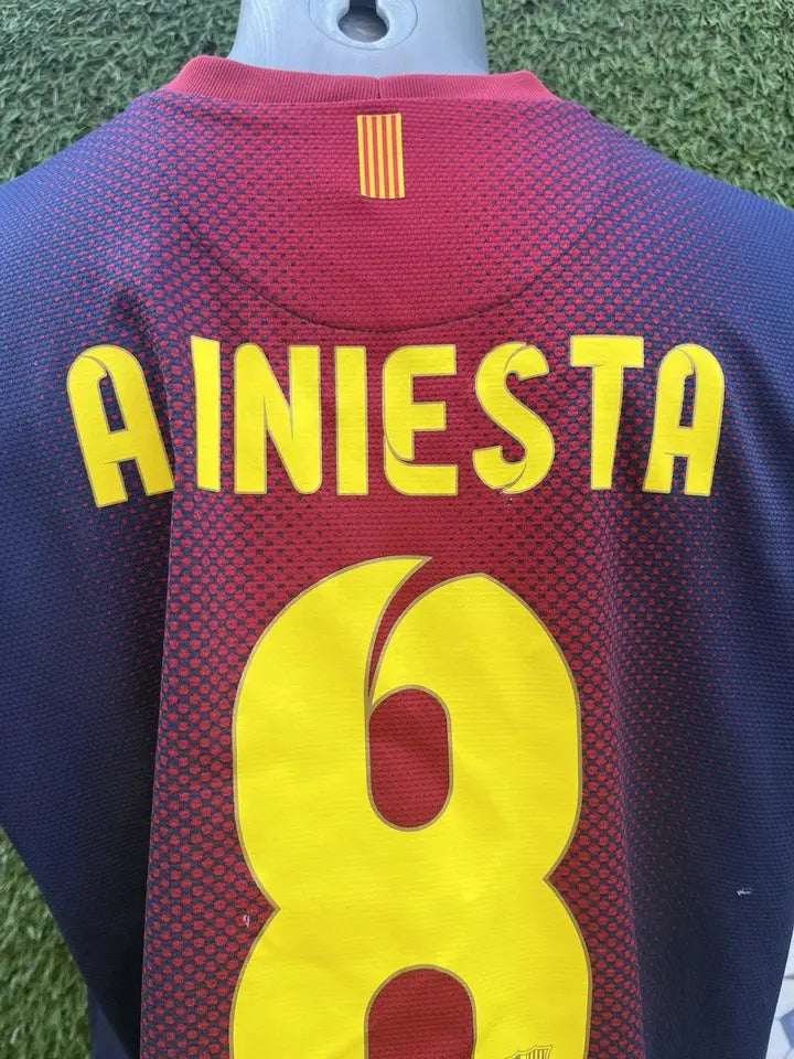 Maillot Iniesta Barcelone - Au Fil Des Légendes nike football