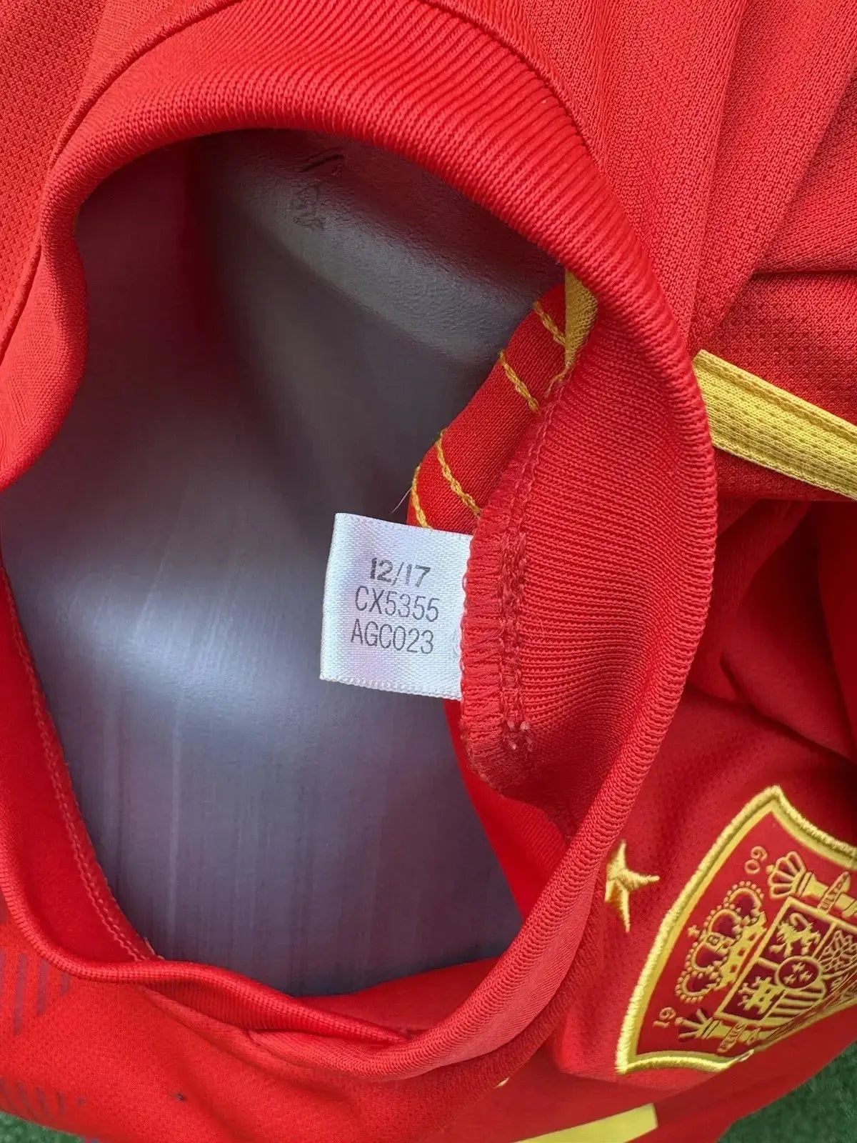 Maillot Iniesta Espagne - Au Fil Des Légendes adidas football shirt vintage