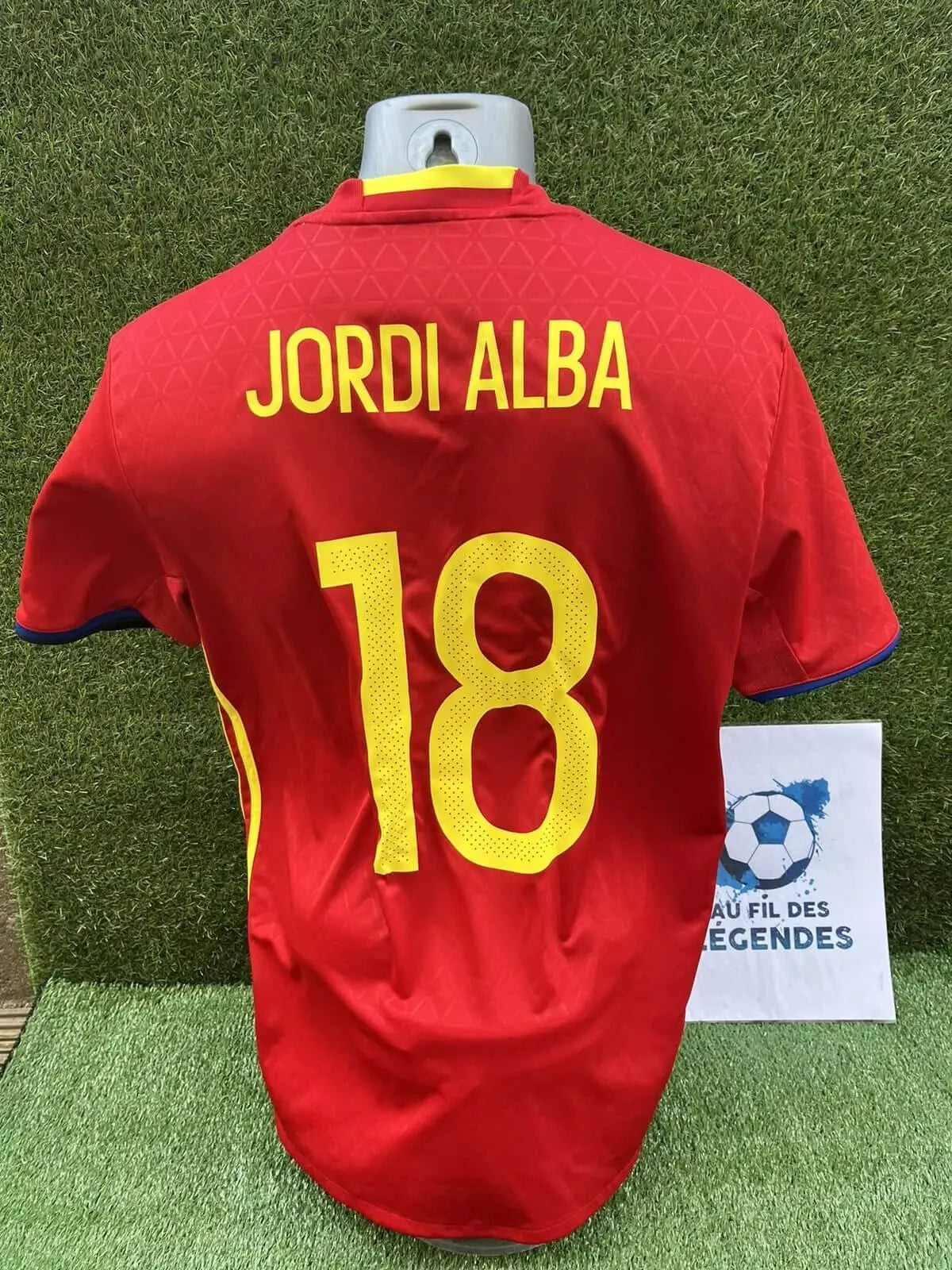Maillot Jordi Alba Espagne Au Fil Des Légendes