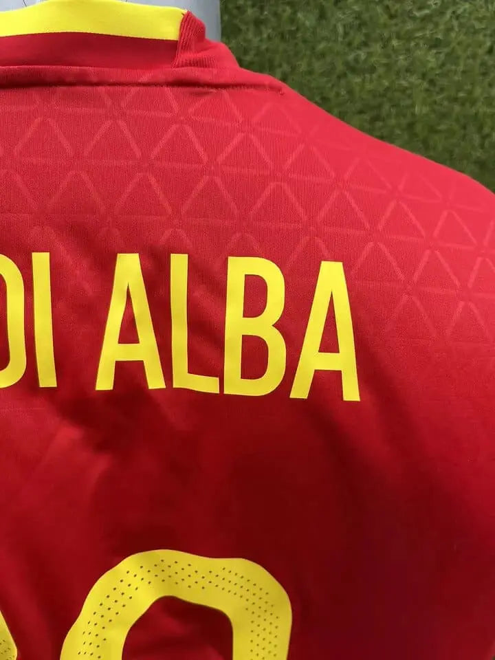 Maillot Jordi Alba Espagne Au Fil Des Légendes