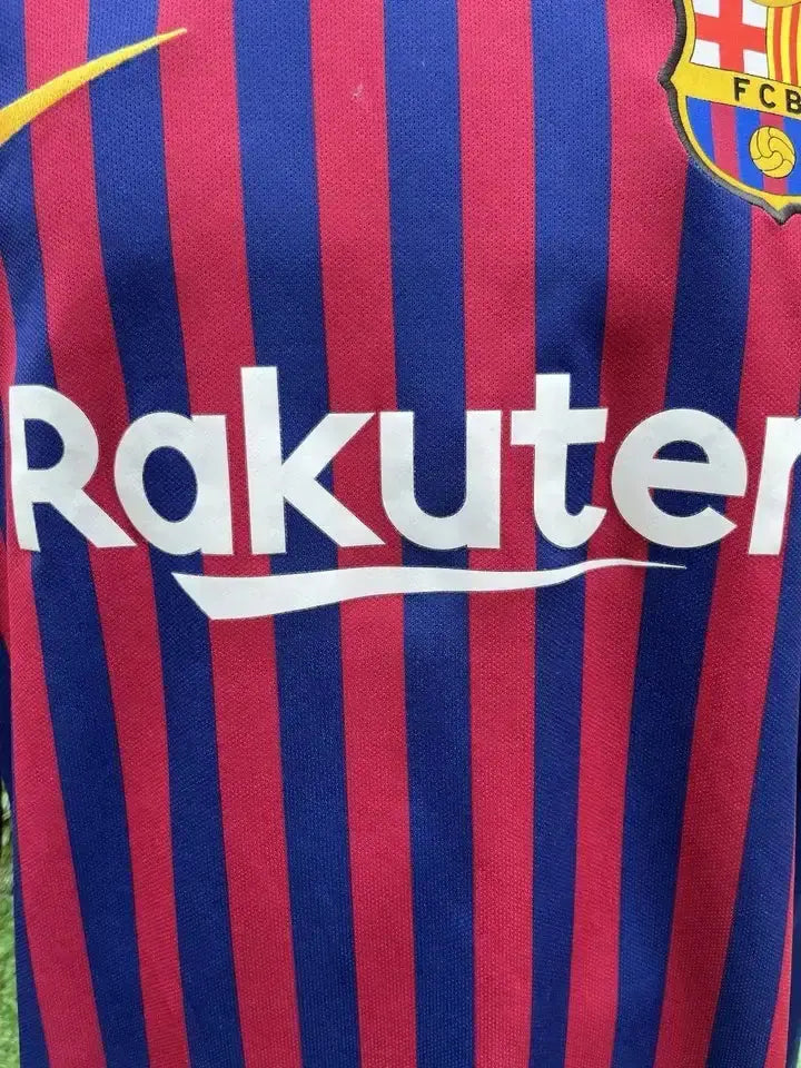 Maillot Messi Barcelone - Au Fil Des Légendes nike football vintage