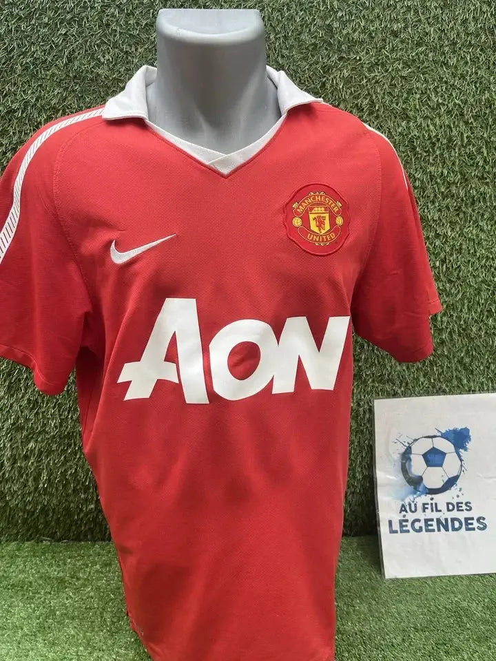 Maillot Nani Manchester United - Au Fil Des Légendes nike football rétro vintage shirt