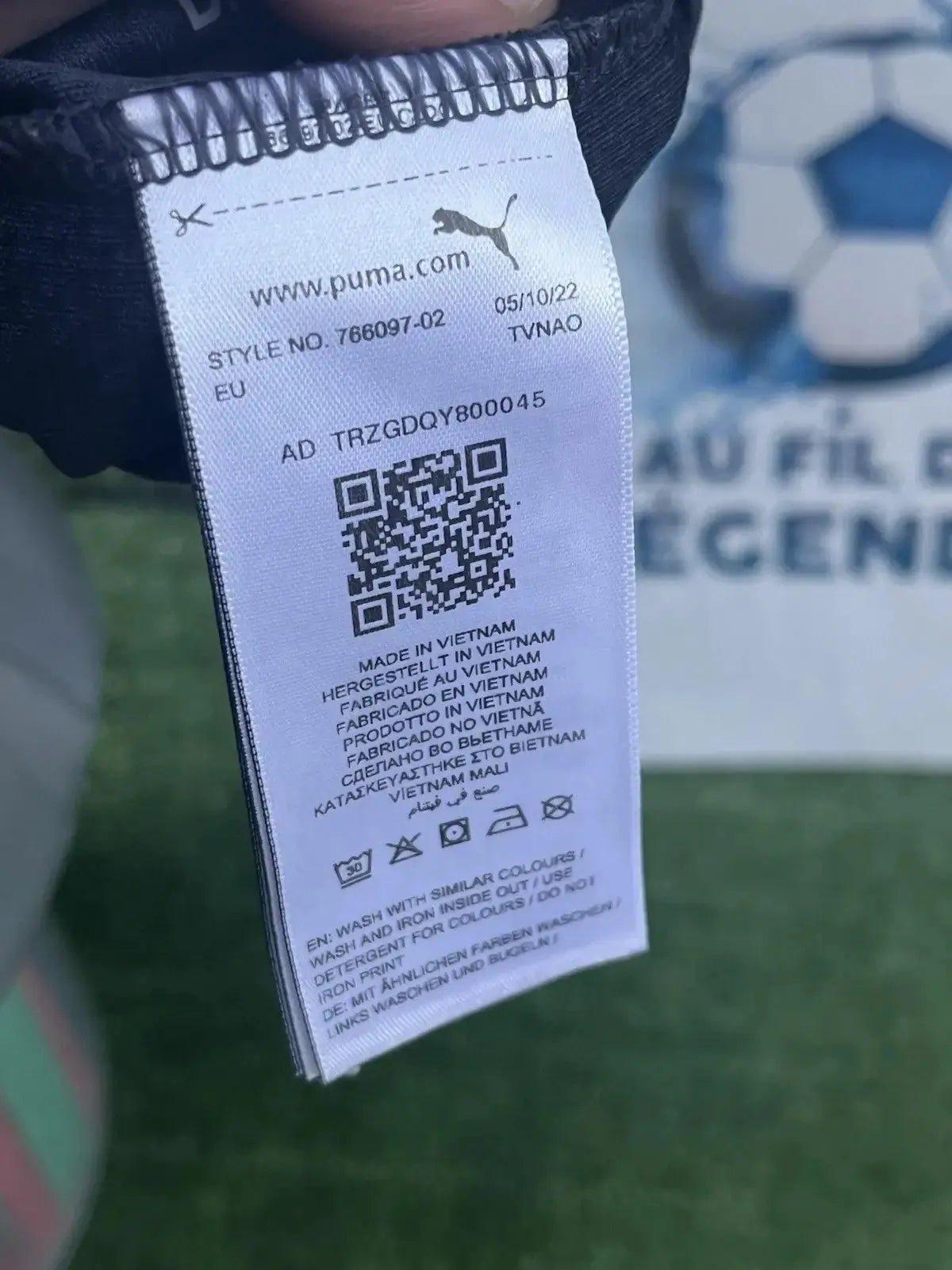 Maillot Olympique de marseille - Au Fil Des Légendes puma football shirt authentique