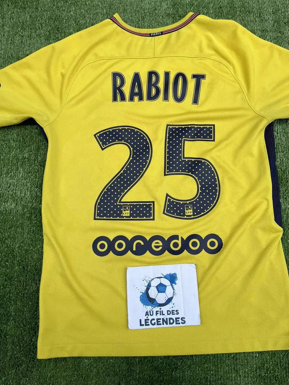 Maillot Rabiot PSG - Au Fil Des Légendes nike football paris jersey