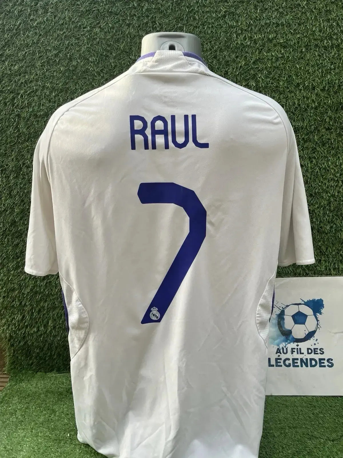 Maillot Raul Real Madrd Au Fil Des Légendes