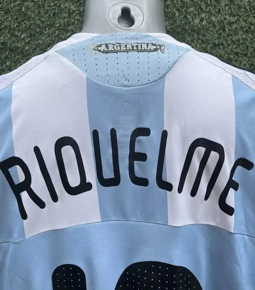Maillot Riquelme Argentine Au Fil Des Légendes