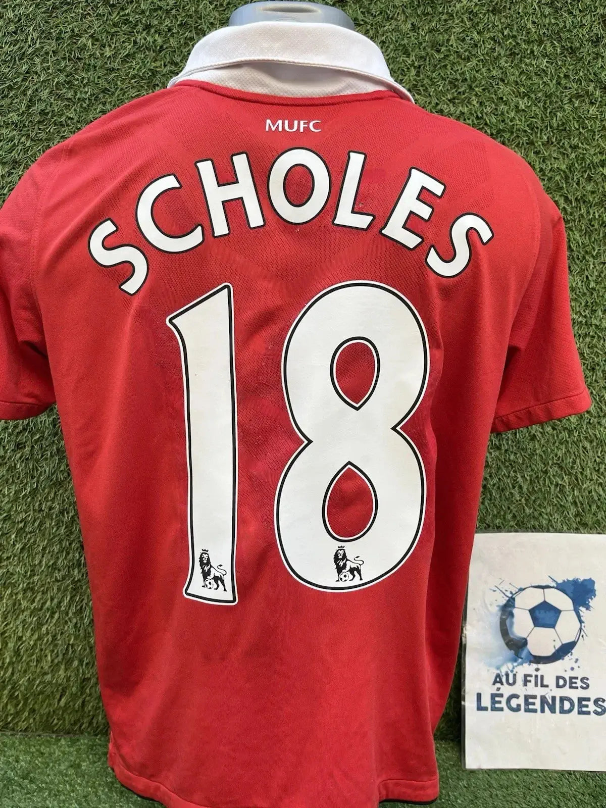 Maillot Scholes Manchester United Au Fil Des Légendes
