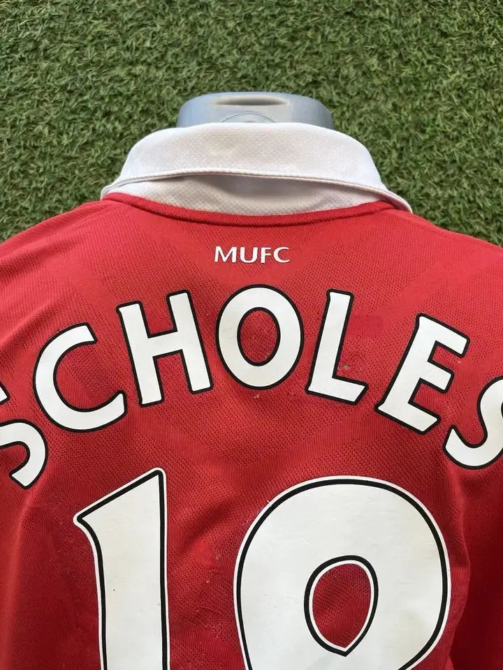 Maillot Scholes Manchester United Au Fil Des Légendes