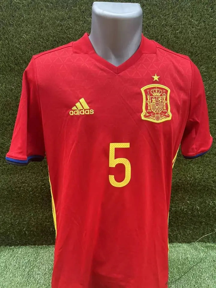 Maillot Sergio Busquets Espagne Au Fil Des Légendes