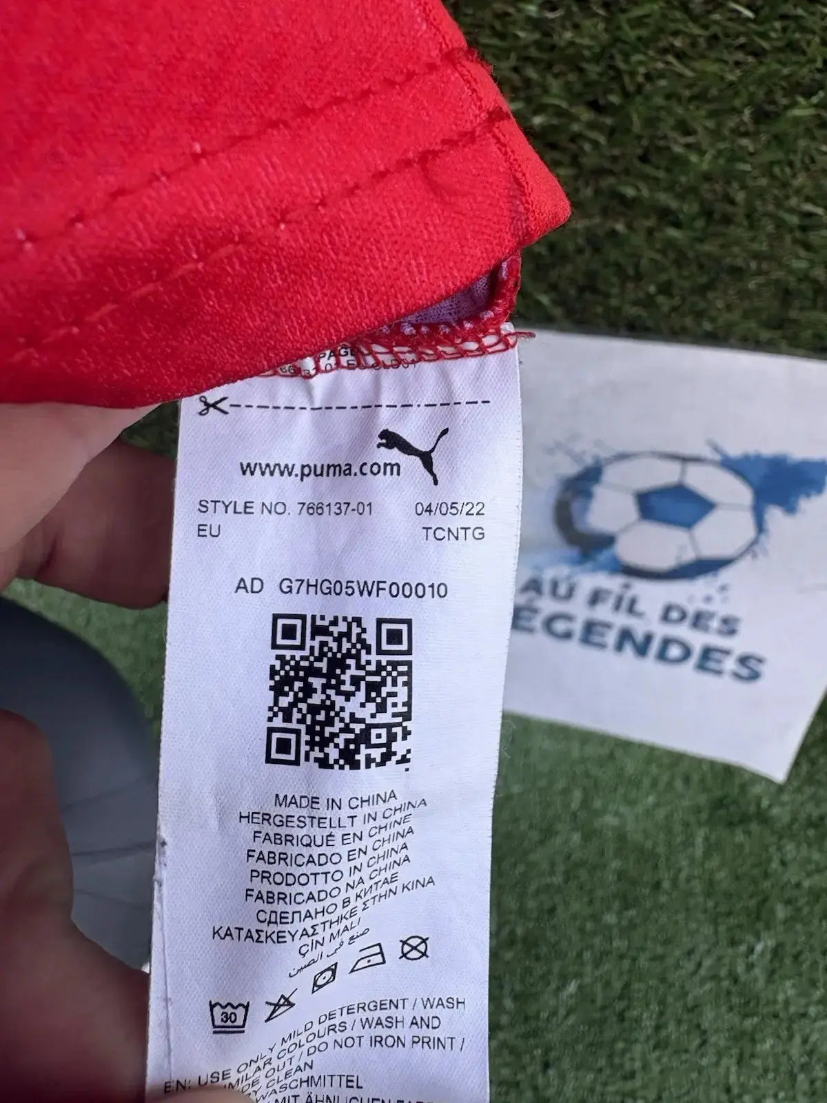 Maillot Terrier Stade Rennais - Au Fil Des Légendes puma football shirt
