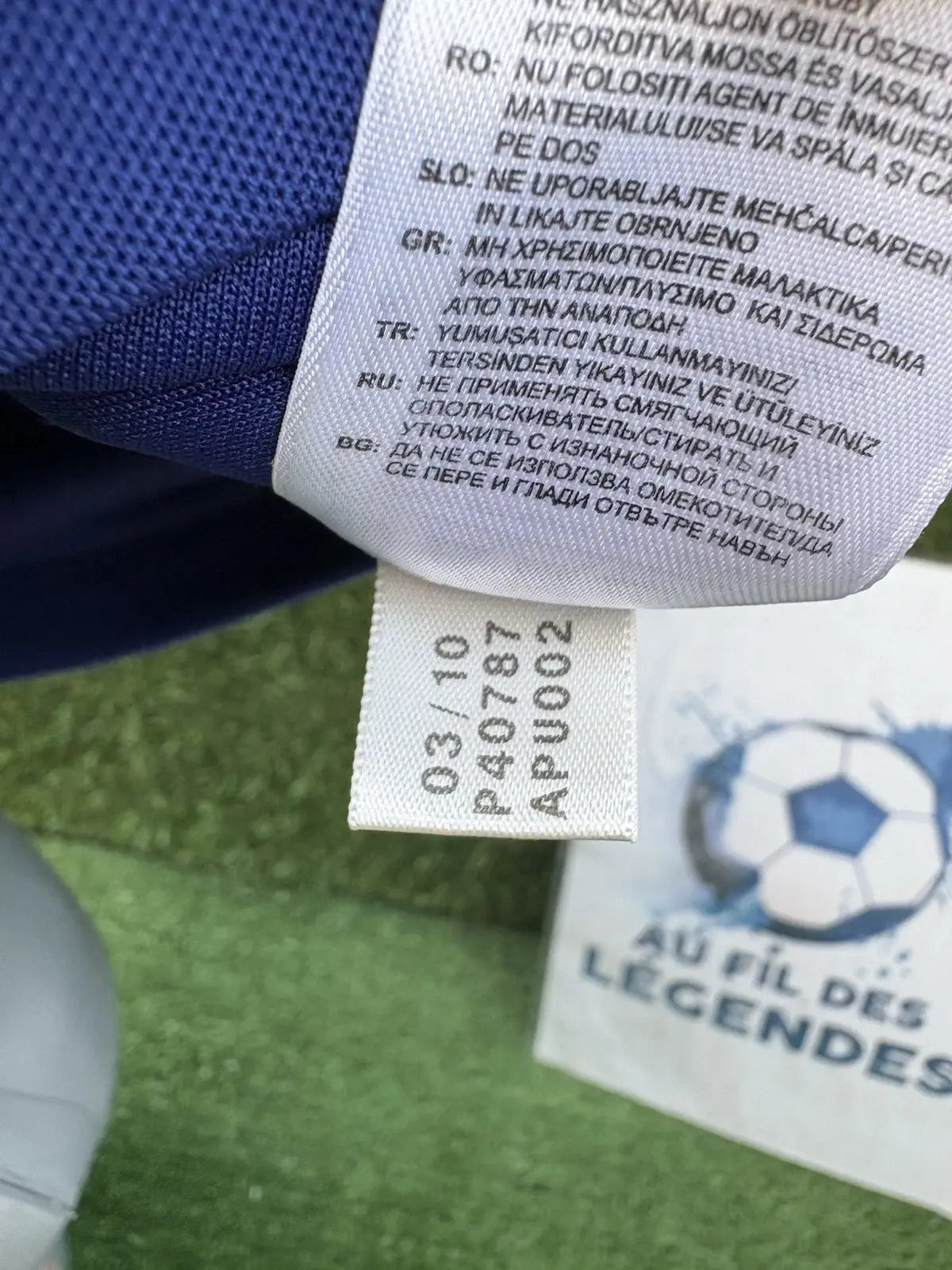 Maillot Thierry Henry France équipe de France Au Fil Des Légendes