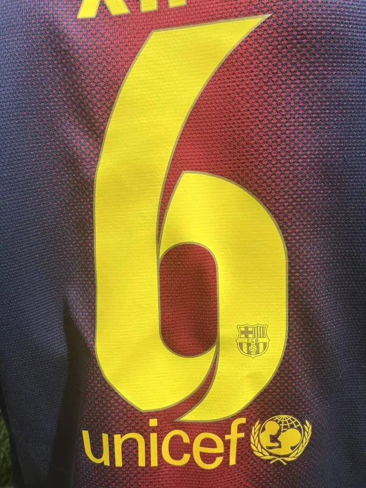 Maillot Xavi Barcelone Au Fil Des Légendes