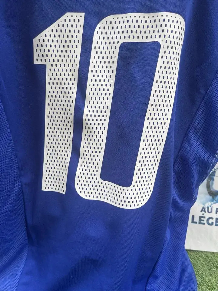 Maillot Zidane équipe de France - Au Fil Des Légendes adidas football shirt fff