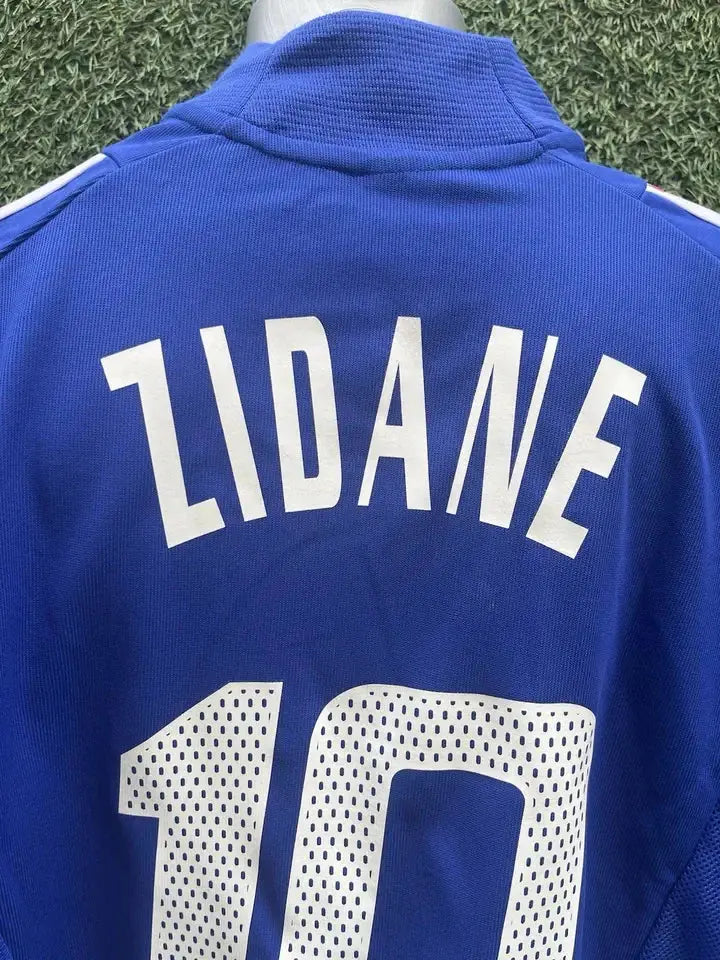 Maillot Zidane équipe de France - Au Fil Des Légendes adidas football shirt fff