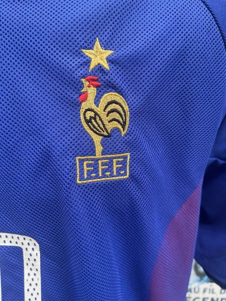 Maillot Zidane équipe de France - Au Fil Des Légendes adidas football shirt fff