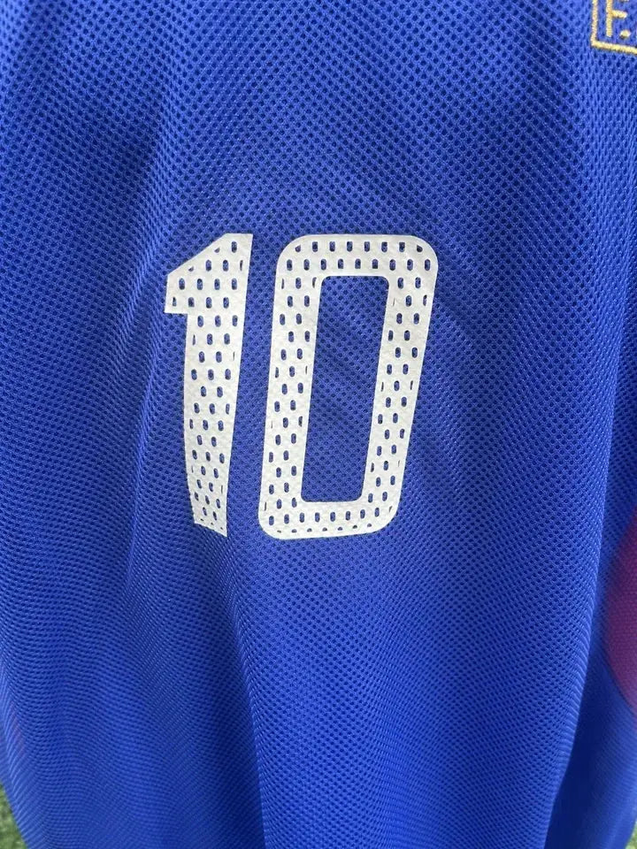 Maillot Zidane équipe de France - Au Fil Des Légendes adidas football shirt fff