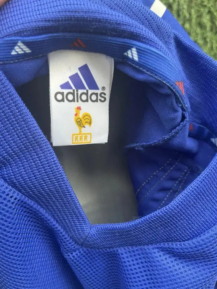Maillot Zidane équipe de France - Au Fil Des Légendes adidas football shirt fff