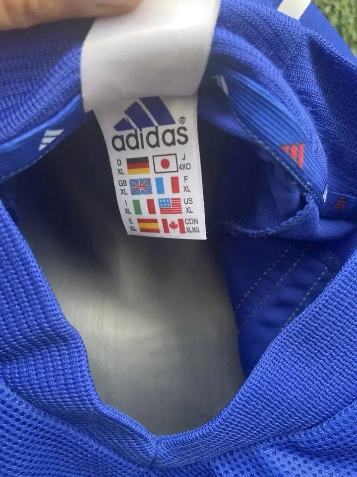 Maillot Zidane équipe de France - Au Fil Des Légendes adidas football shirt fff