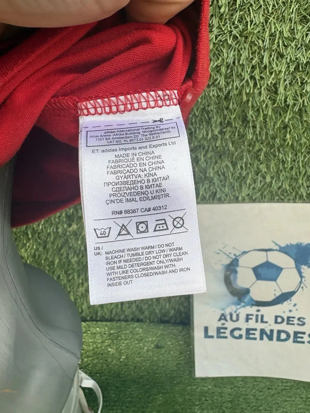 Polo Bayern Munich - Au Fil Des Légendes adidas football shirt training