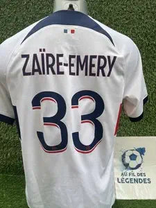 Maillot Zair Emery PSG - Au Fil Des Légendes nike football shirt authentique