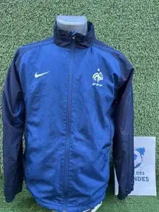 Coupe vent équipe de France - Au Fil Des Légendes nike football shirt vintage
