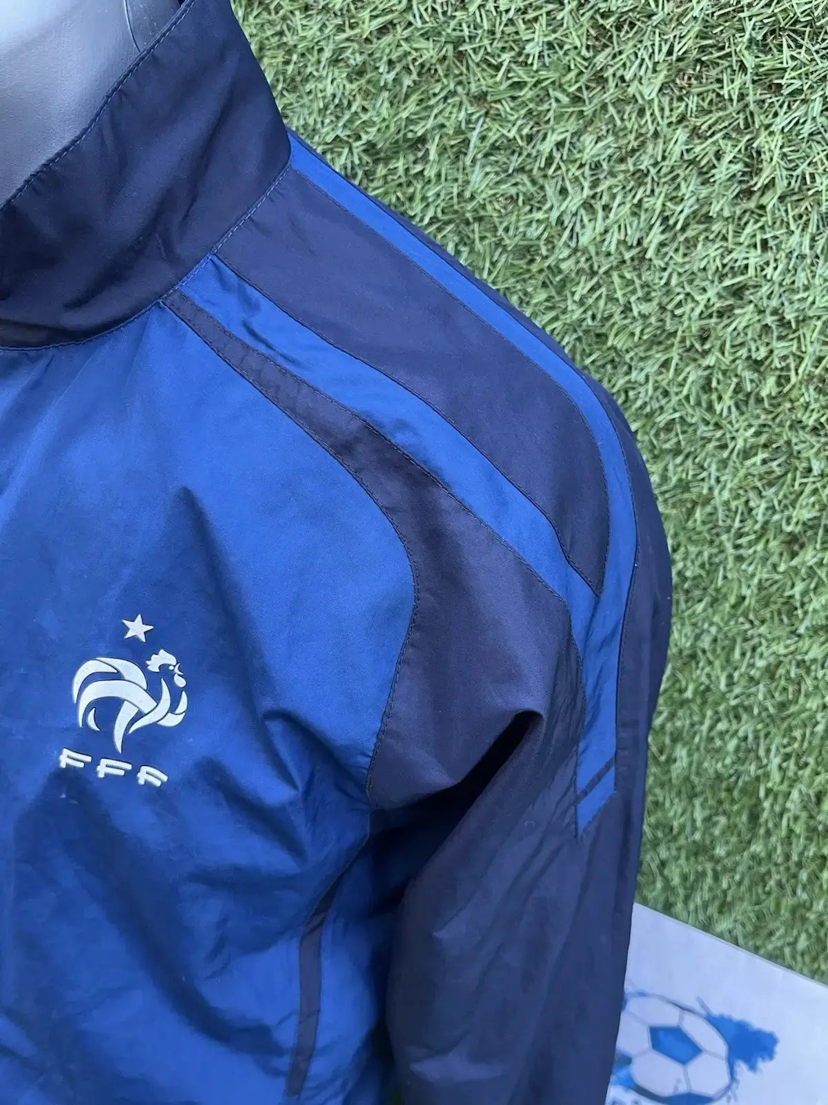 Coupe vent équipe de France - Au Fil Des Légendes nike football shirt vintage