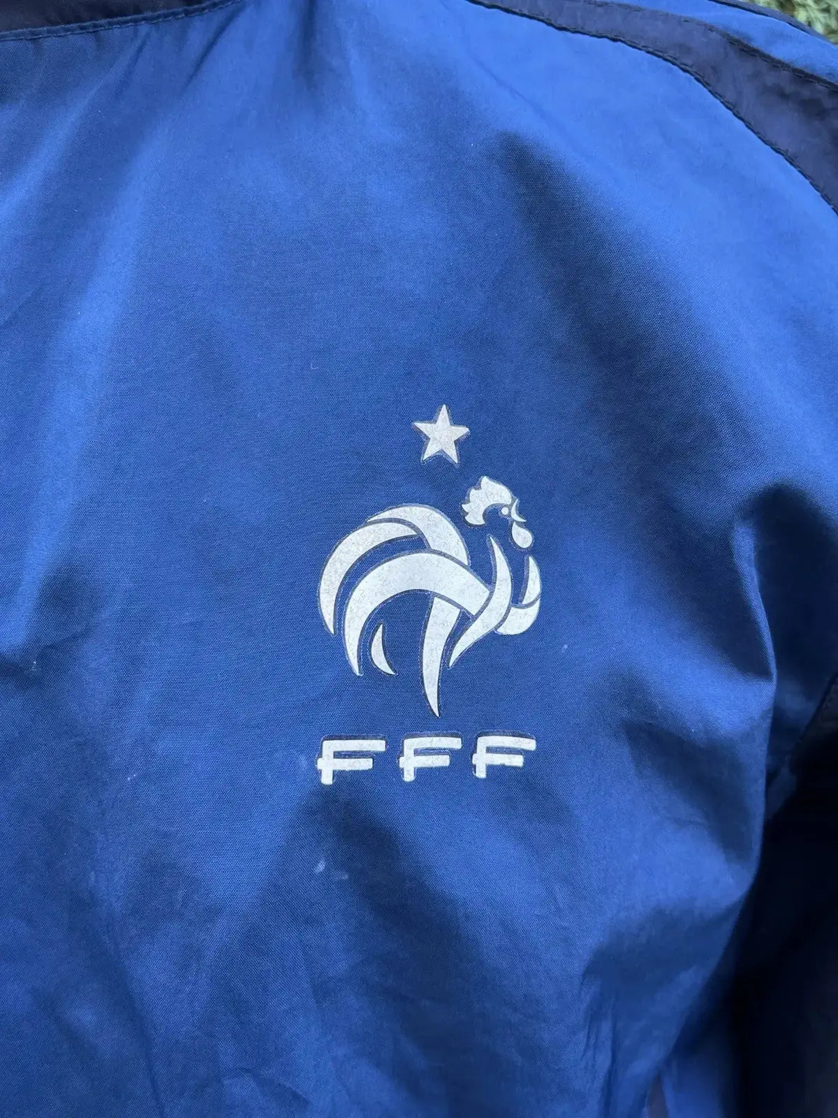Coupe vent équipe de France - Au Fil Des Légendes nike football shirt vintage
