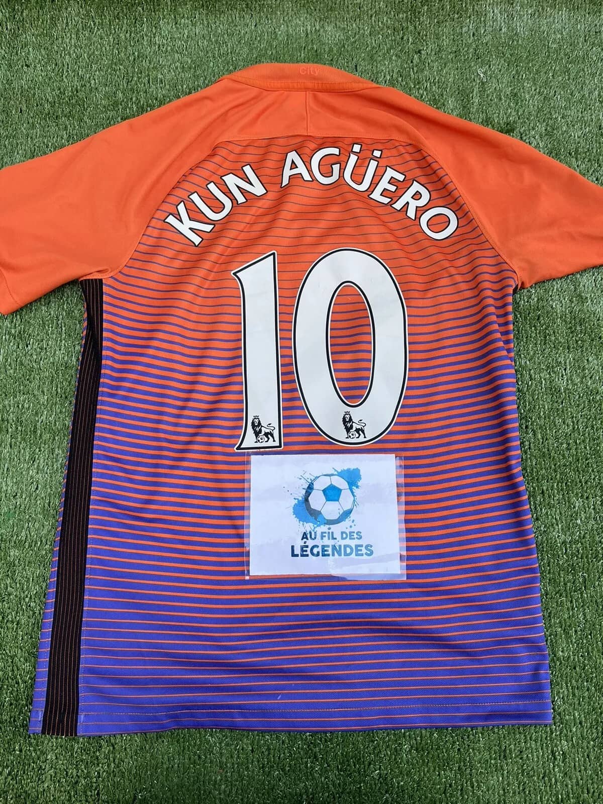 Maillot Aguero Manchester City Au Fil Des Légendes