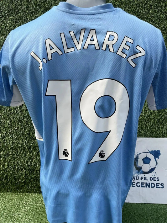 Maillot Alavarez Manchester City - Au Fil Des Légendes puma football shirt