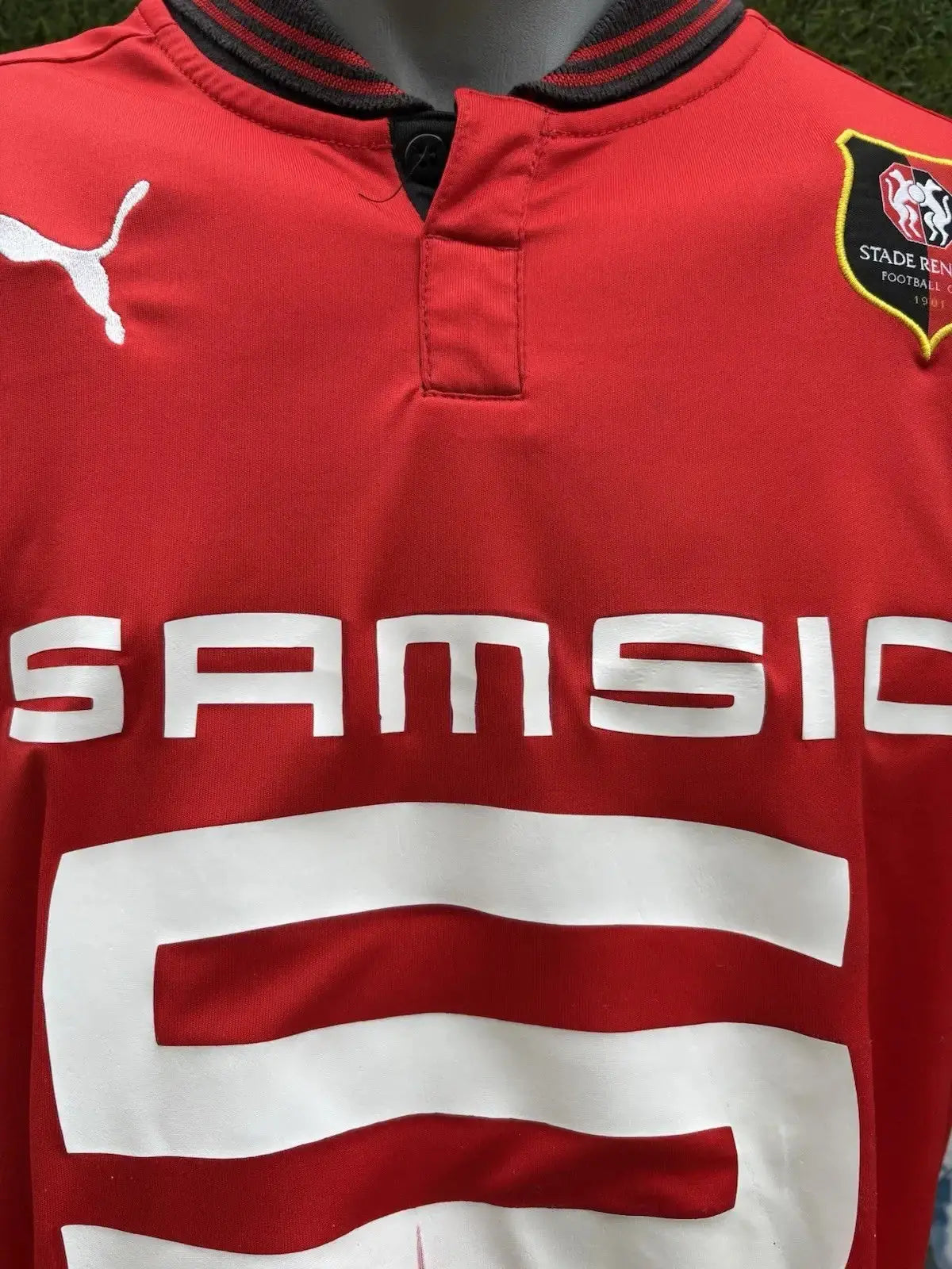 Maillot Alessandrini Stade Rennais - Au Fil Des Légendes puma football shirt vintage