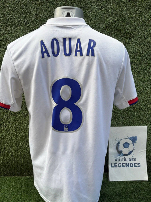 Maillot Aouar Olympique lyonnais - home 2019 - Taille S Au Fil Des Légendes