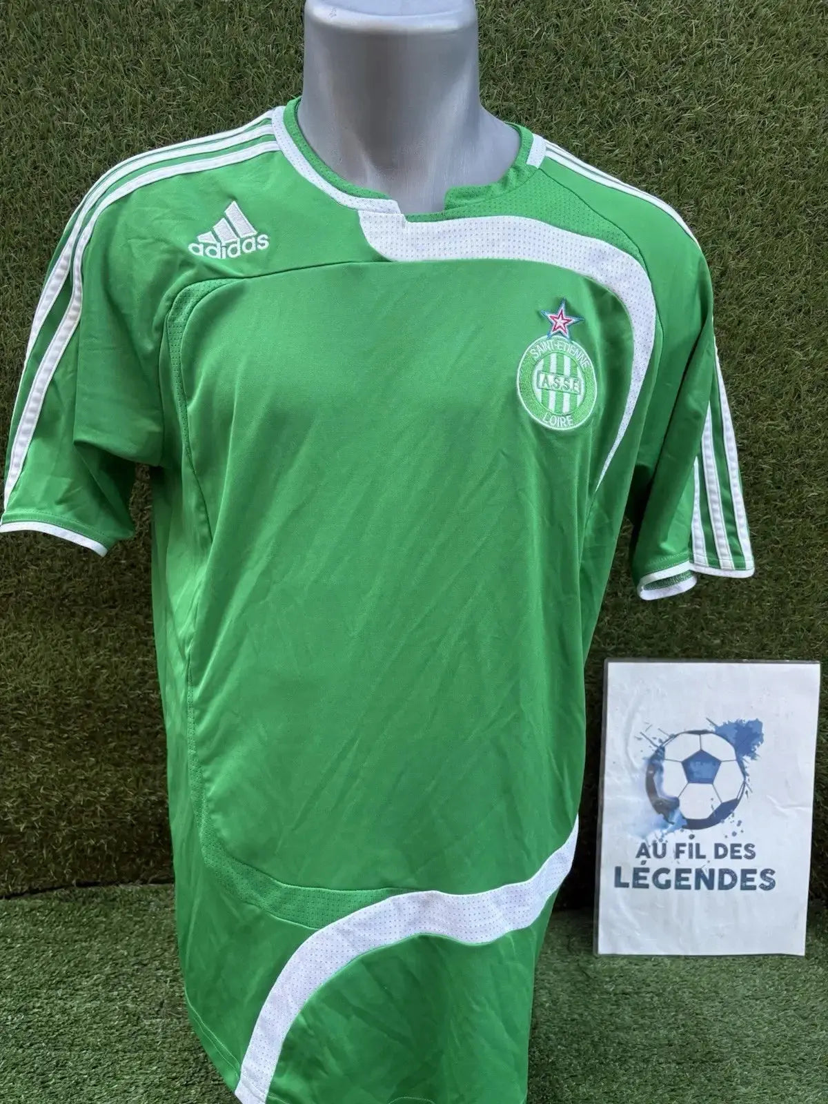 Maillot Asse Saint Etienne Vintage Au Fil Des Légendes adidas football shirt vintage