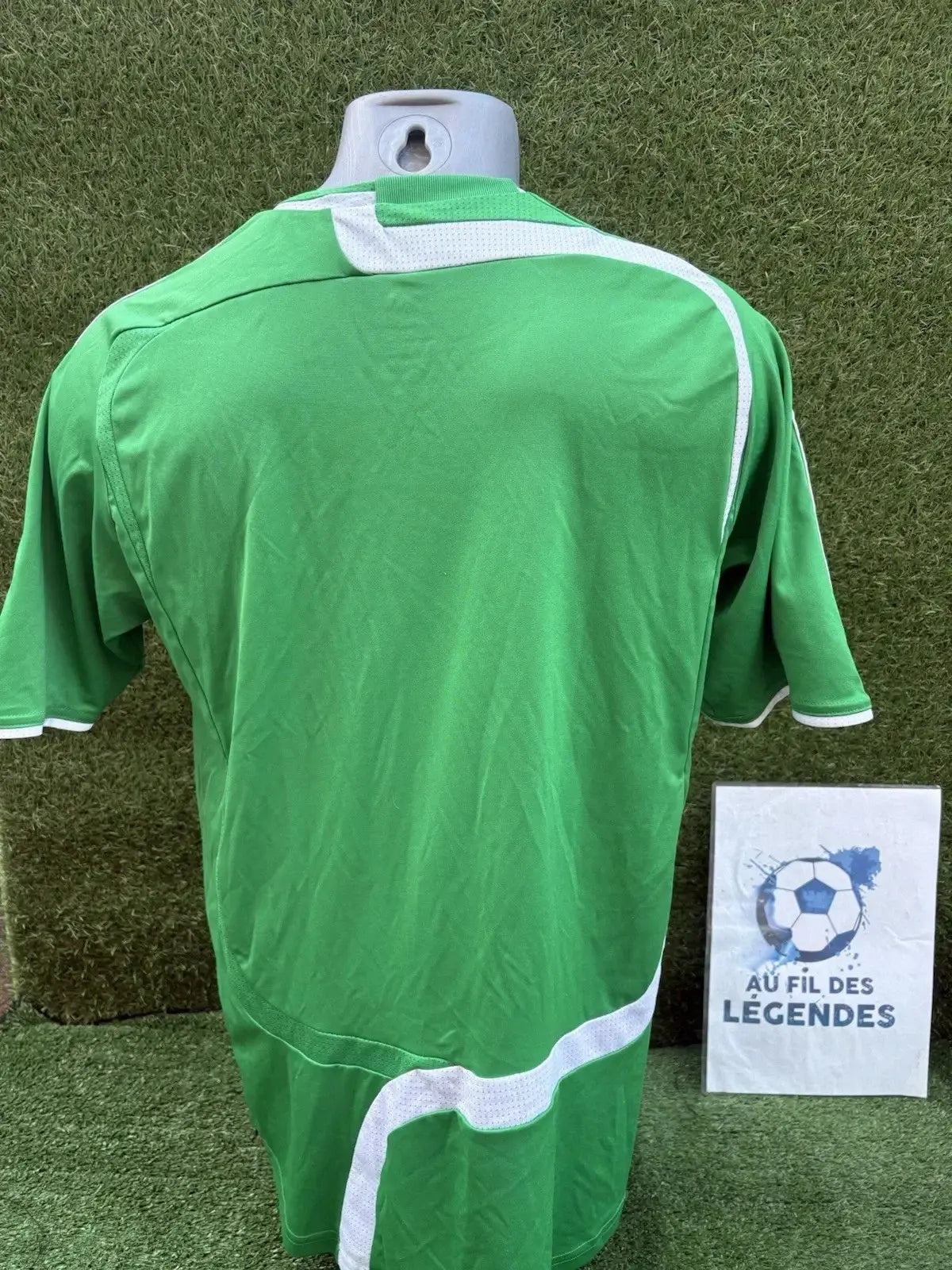 Maillot Asse Saint Etienne Vintage Au Fil Des Légendes adidas football shirt vintage