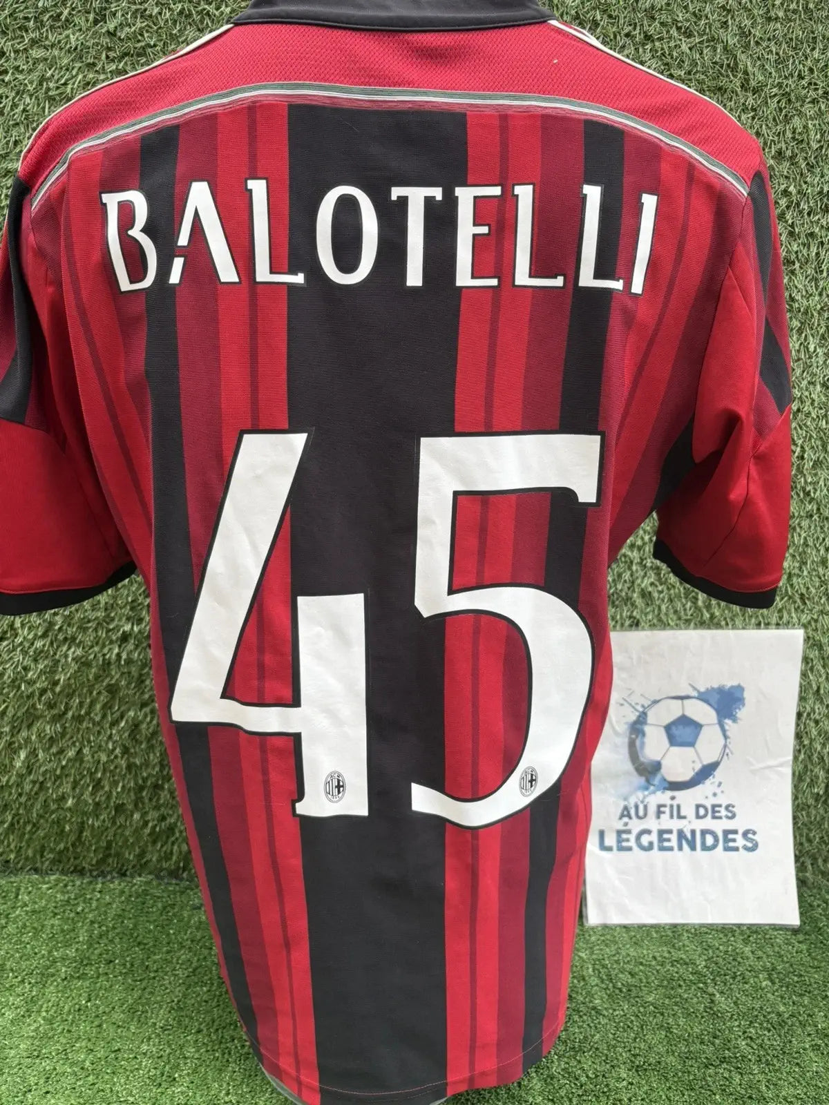 Maillot Balotelli Milan Ac Au Fil Des Légendes