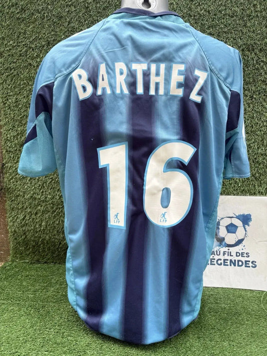 Maillot Barthez olympique de Marseille - Au Fil Des Légendes adidas football shirt vintage