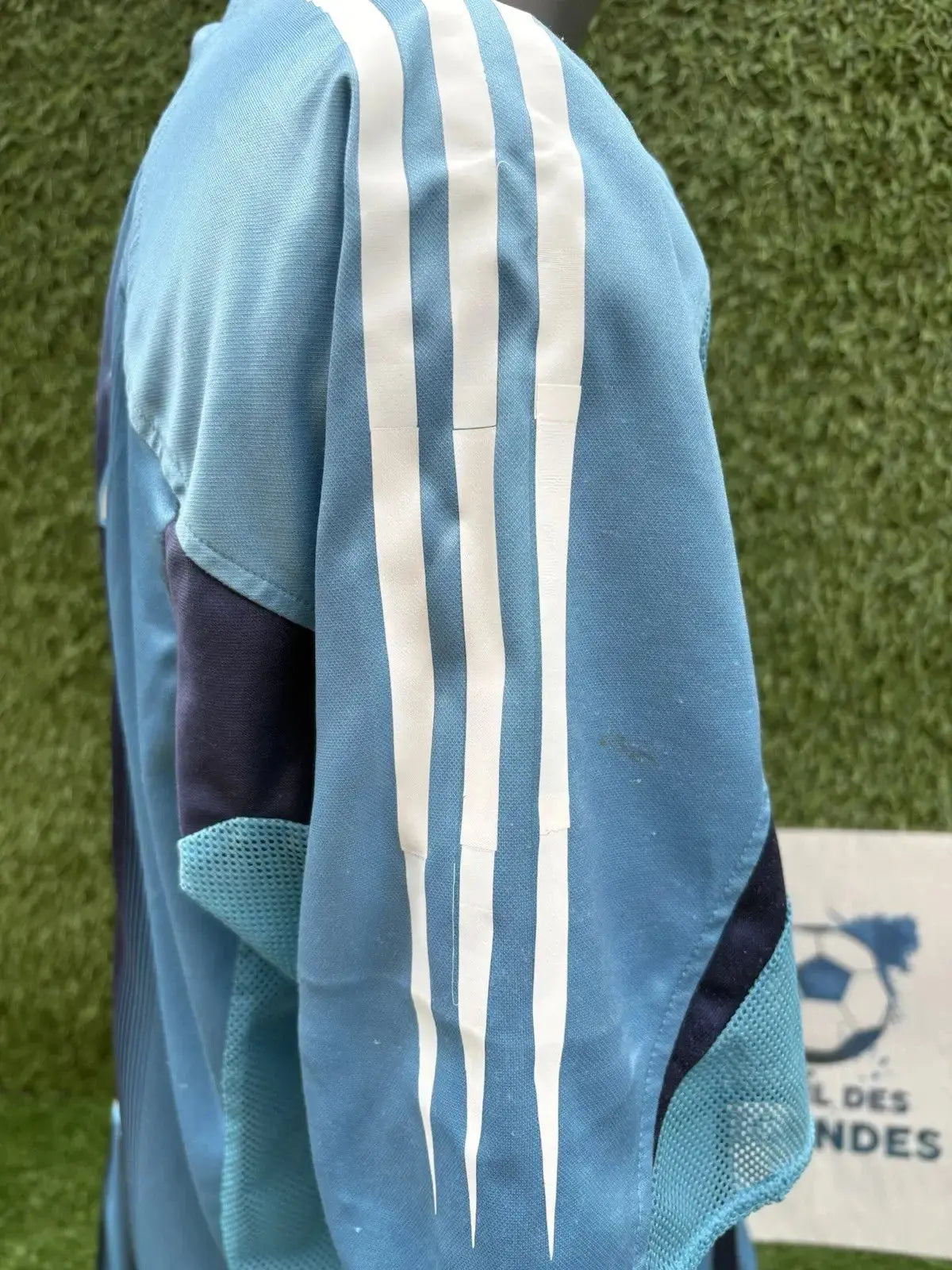 Maillot Barthez olympique de Marseille - Au Fil Des Légendes adidas football shirt vintage