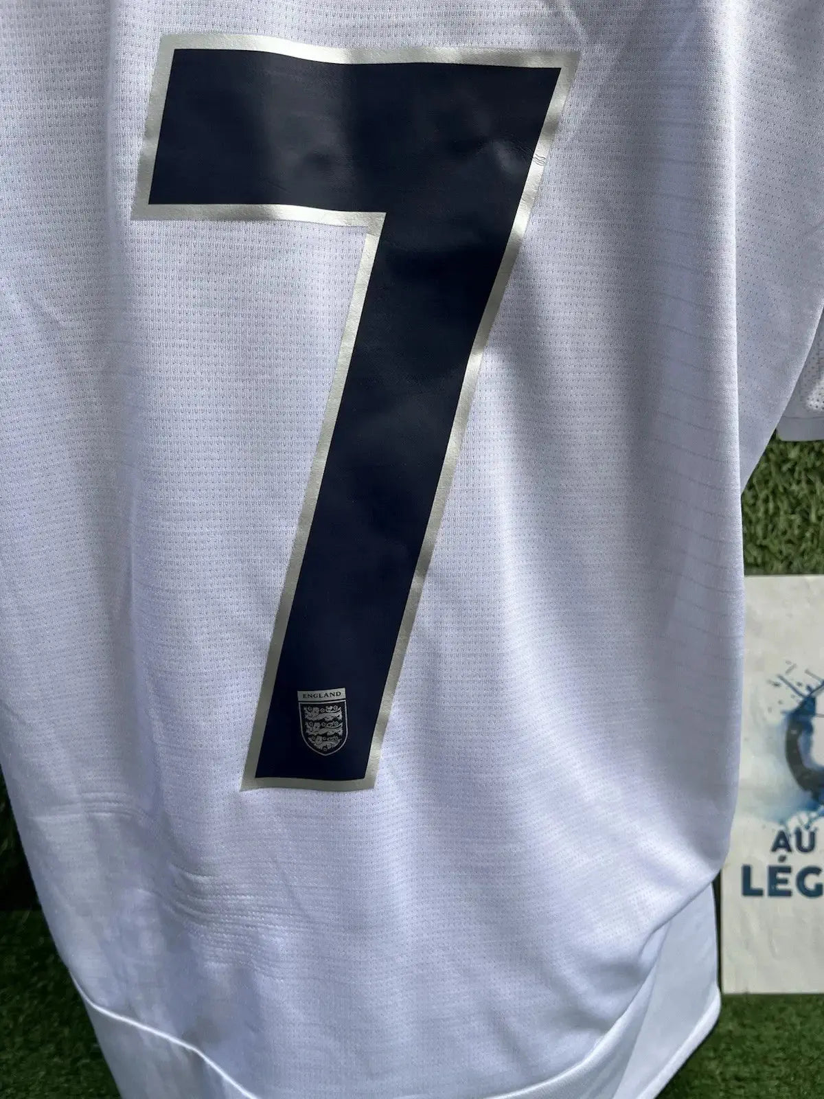 Maillot Beckham Angleterre - Au Fil Des Légendes vintage football shirt umbro authentique