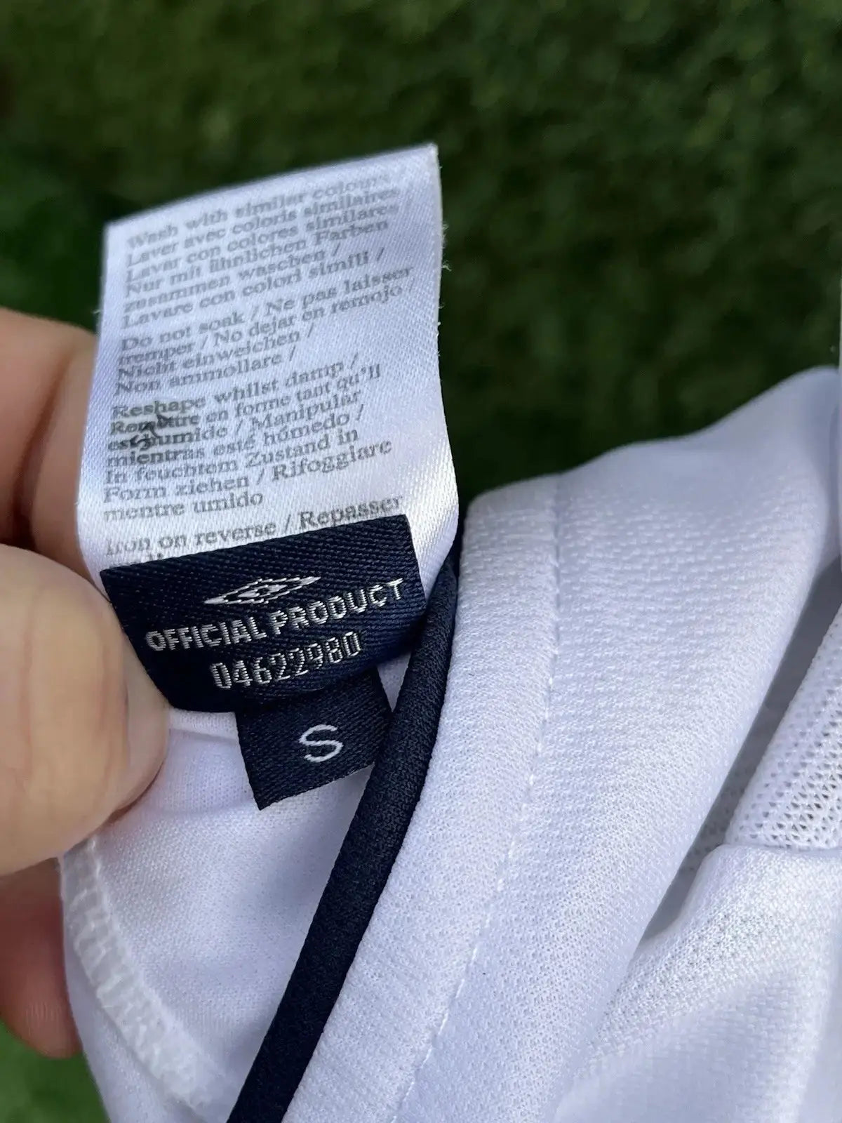 Maillot Beckham Angleterre - Au Fil Des Légendes vintage football shirt umbro authentique
