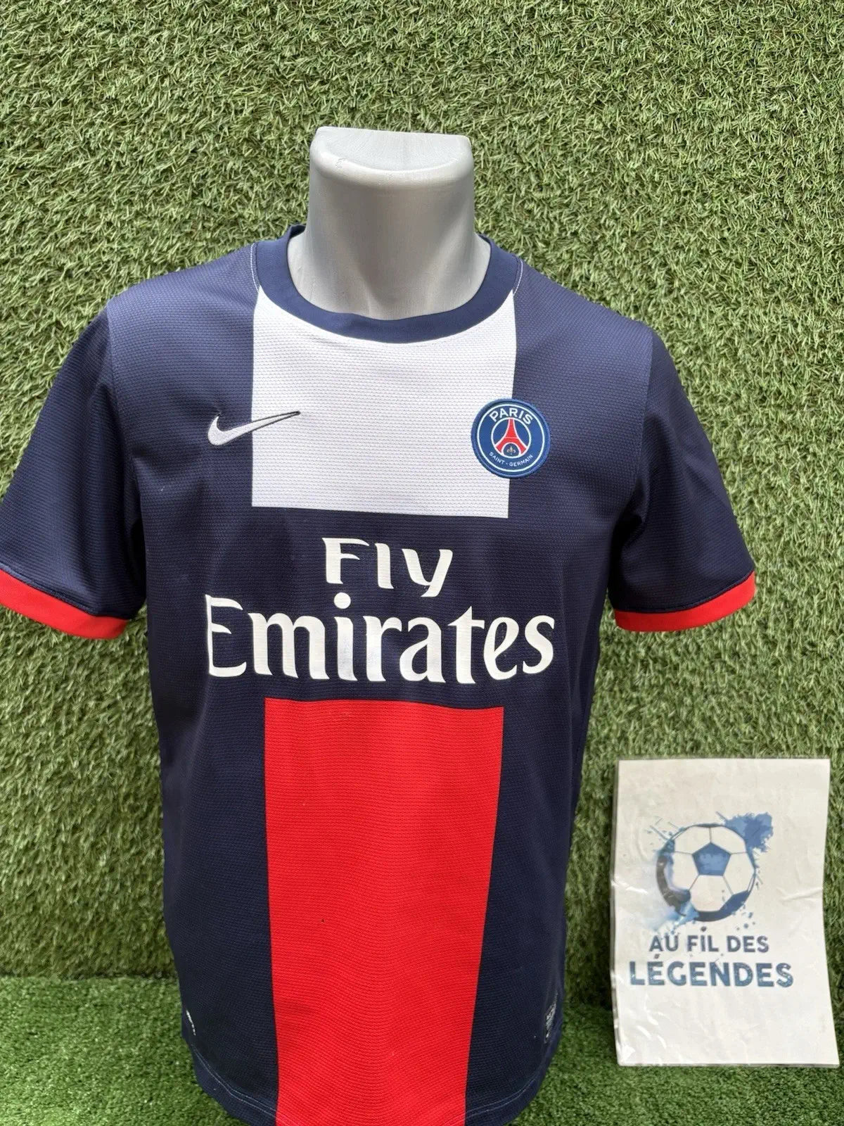 Maillot Beckham PSG - home 2013 - Taille XS Au Fil Des Légendes