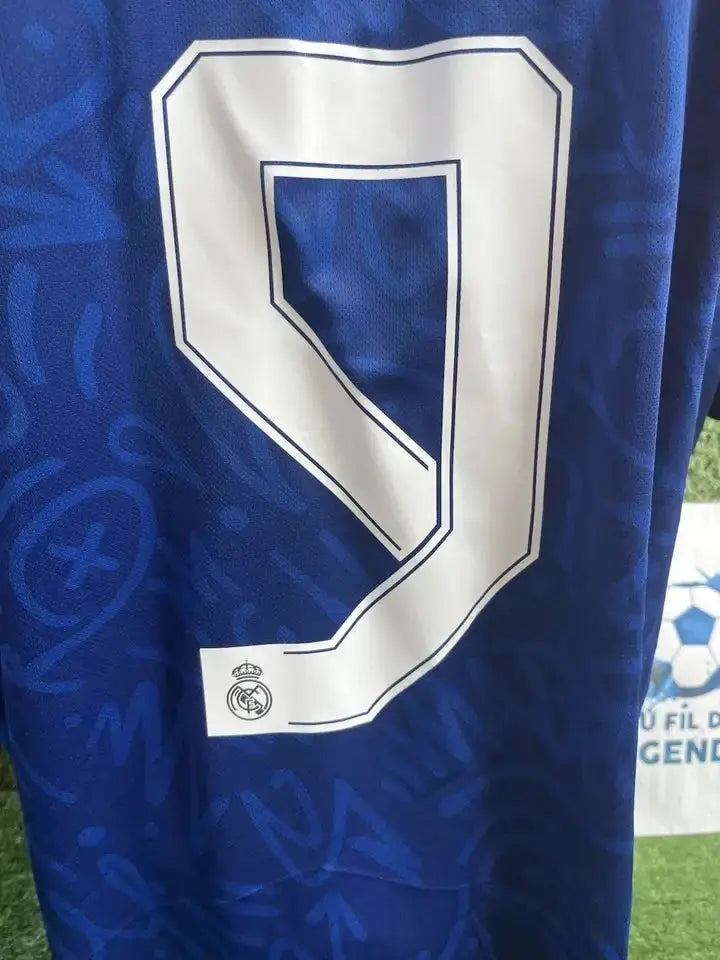 Maillot Benzema Real Madrid - Au Fil Des Légendes adidas football shirt