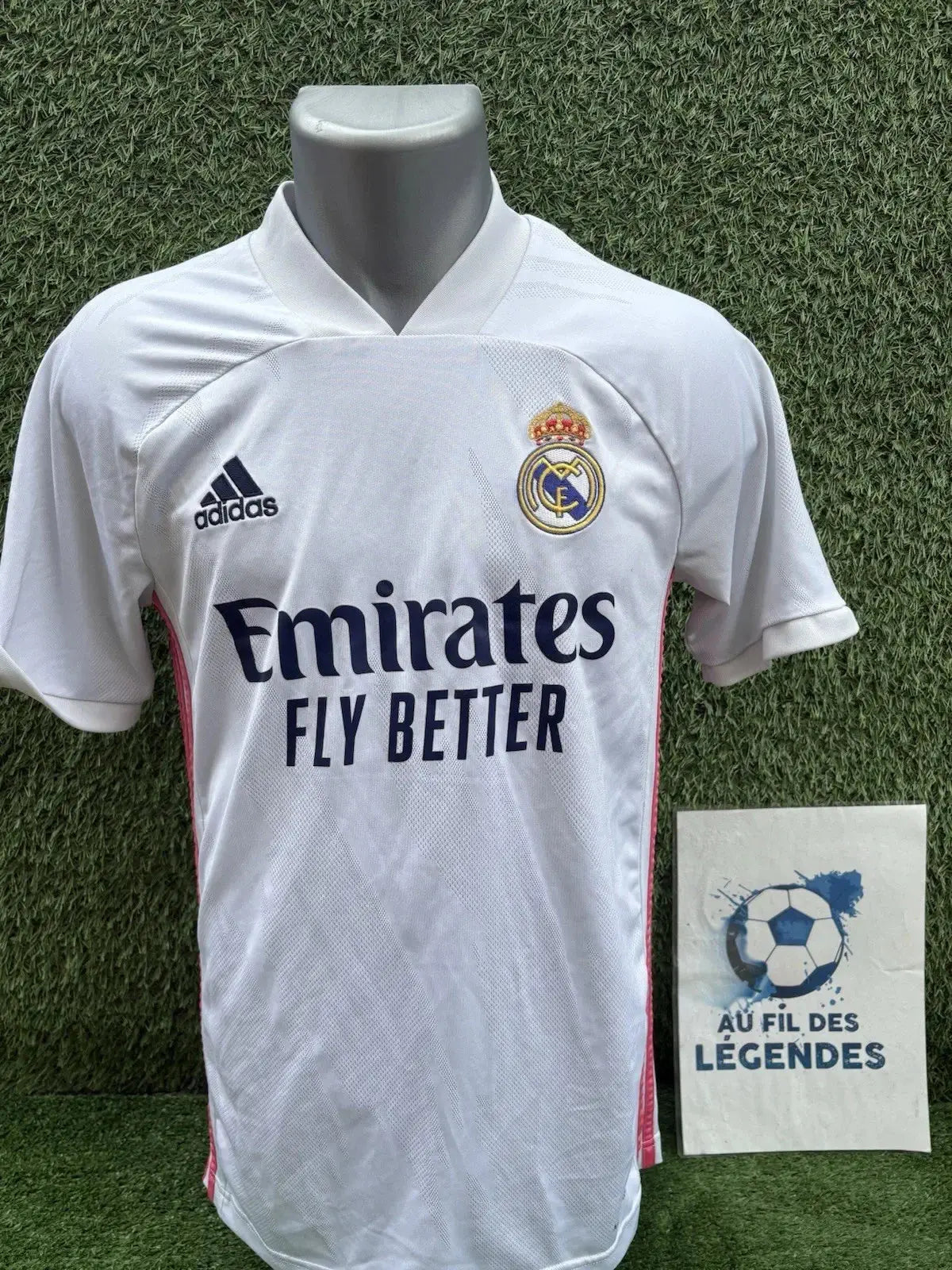 Maillot Benzema Real Madrid - Au Fil Des Légendes adidas football shirt vintage