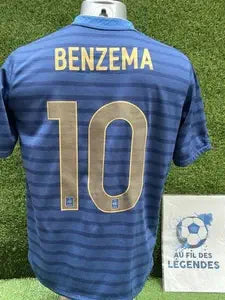 Maillot Benzema équipe de France Au Fil Des Légendes