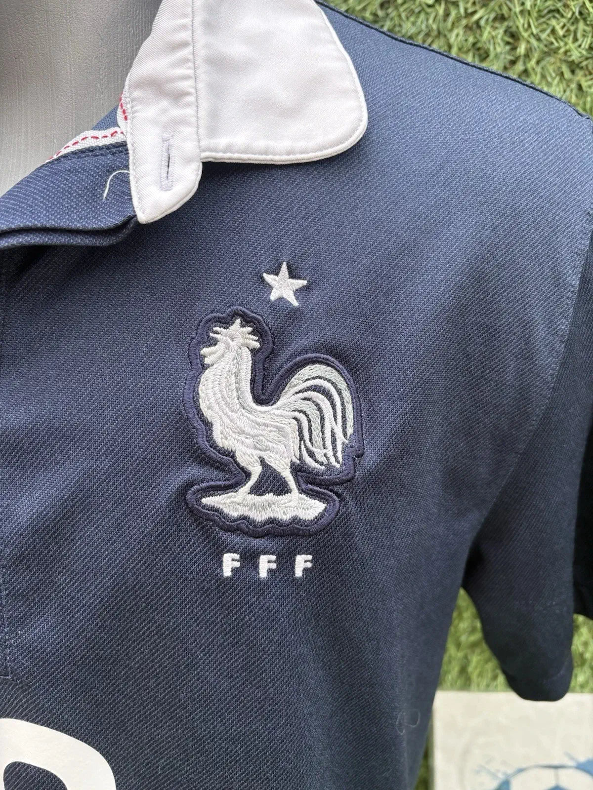 Maillot Benzema équipe de France - home 2014 - Taille M Au Fil Des Légendes