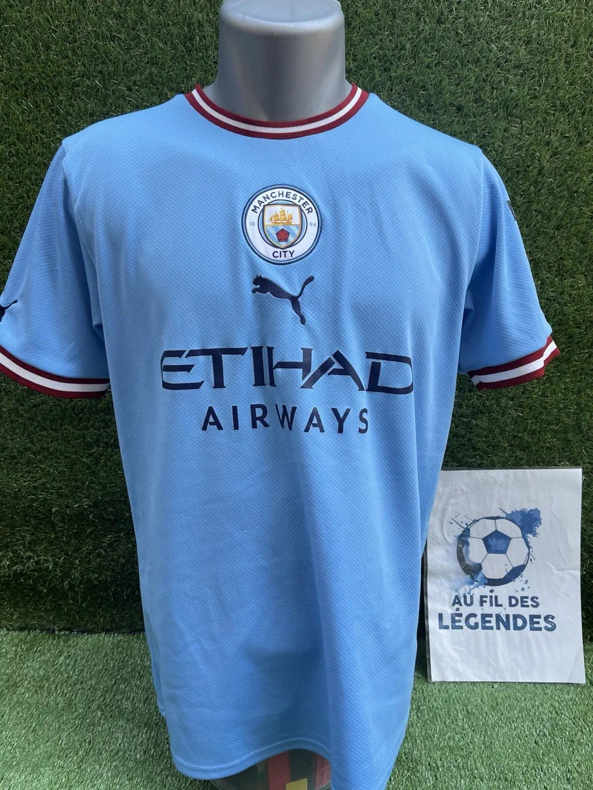 Maillot Bernardo Silva Manchester City - 2022 -Taille M Au Fil Des Légendes